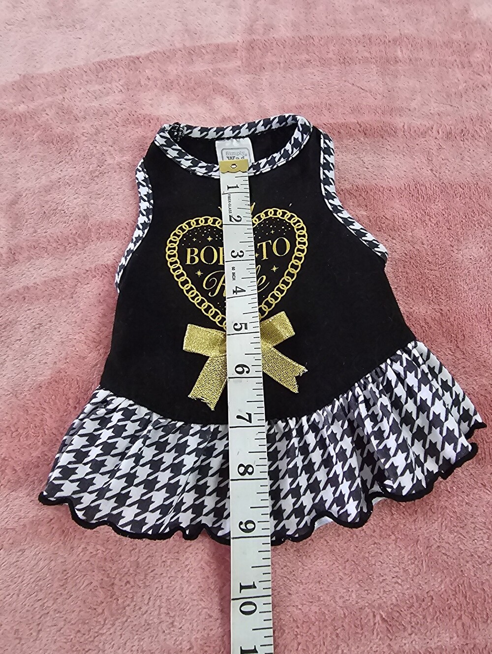Mixed Small Pets Clothing Set-Pink Floral & Patterned Dresses (8 Dresses) (XS) - Picture 8 of 16